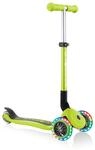 Globber Junior Foldable Lights Tretroller 120/80 mm ABEC 5 3-R&auml;drig LED-Leuchtrollen
