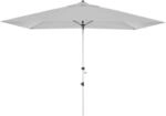 Doppler Marktschirm Expert 200 cm x 300 cm Grau mit Knickfunktion