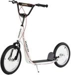 HOMCOM Kinderroller mit Luftreifen Handbremse Scooter