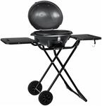 KESSER Elektrogrill 2 In 1 Tischgrill und Standgrill 2400 W Schwarz
