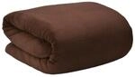 Beautissu Aurelia Decke 150x200cm Dunkelbraun