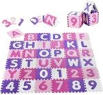Juskys Kinder Puzzlematte Juna 36-teilig A bis Z und 0 bis 9