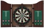 vidaXL Professionelles Dartboard Sisal mit Schrank und 6 Dartpfeilen 91462