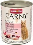 Carny Katzen-Nassfutter Adult Pute und Huhn und Shrimps 800 g