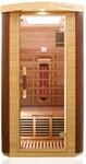 Dewello Infrarotkabine Sauna Toronto 102cm x 102cm 1 Person Vollspektrum &