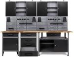 Ondis24 Werkbank Set T&uuml;ftler 240 cm 2 Schr&auml;nke Werkstatt