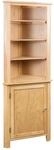 vidaXL Eckschrank 59x36x180 cm Massivholz Eiche 247042