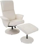 MCW Relaxsessel Stockholm Kunstleder Creme