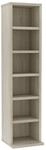 vidaXL CD-Schrank Sonoma-Eiche 21x20x88 cm Holzwerkstoff 800354