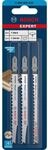 Bosch Expert Stichs&auml;geblatt-Set f&uuml;r Holz 2x T308B 1x T308BO 3-tlg.