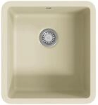 vidaXL Granitsp&uuml;le Einzelbecken Beige 144868