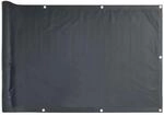 vidaXL Balkon Sichtschutz Oxford-Gewebe 90x600 cm Anthrazit 42327