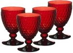 Villeroy & Boch Boston Coloured Wasserglas 250 ml 4er Set Rot