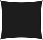 vidaXL Sonnensegel Oxford-Gewebe Quadratisch 6x6 m Schwarz 135747