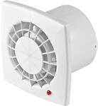 AWENTA Kleinraumventilator Wandventilator Vega 100 H Mit Nachlauf & Hygrostat