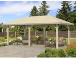 Skan Holz Holz-Pavillon Orleans 1 Natur unbehandelt 294 cm x 576 cm