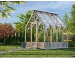Palmako Gew&auml;chshaus Emilia 5 Grau 5,4 m&sup2;