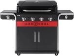 Char-Broil Gas und Holzkohle Hybridgrill Gas2Coal 2.0 440 mit 4 Brennern