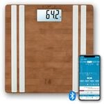 medisana BS 552 Connect mit App Bambus K&ouml;rperanalysewaage 180 kg Personenwaage