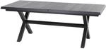Siena Garden Gartentisch ausziehbar Keramik Wood Grey 100 cm x 200 cm