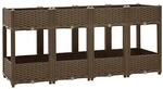 vidaXL Hochbeet 160x40x71 cm Polypropylen 316522