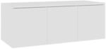 vidaXL TV-Schrank Wei&szlig; 80x34x30 cm Holzwerkstoff 801859