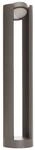 Lucande LED Au&szlig;enleuchte Dylen 9616086 Modern in Schwarz aus Aluminium 1-flammig