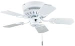 DEKO-ELEKTRO Deckenventilator White Liane Mini 75 cm mit Zugschnur