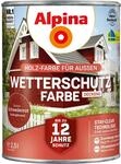 Alpina Wetterschutzfarbe Schwedenrot 2,5,