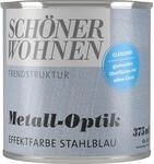 Sch&ouml;ner Wohnen Metall-Optik gl&auml;nzend Stahlblau 375 ml