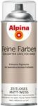 Alpina Feine Farben Spr&uuml;hlack Zeitloses Matt-Weiss edelmatt 400 ml