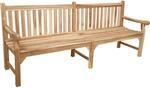 Garden Pleasure Bank Madura 5-Sitzer Hellbraun