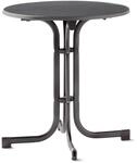 Sieger Klapptisch 207/G Rund Grau &Oslash; 70 cm