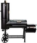 Taino Chief 130 KG Smoker BBQ Grillkamin R&auml;ucherofen Holzkohle Grill 3,5mm Stahl