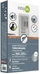Easy Life Insektenschutz Magnet-T&uuml;rvorhang Premium 100 cm x 220 cm Wei&szlig;