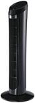 HOMCOM Turmventilator Standventilator ABS-Kunststoff Schwarz &Oslash;27 x H75 cm