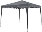 Juskys Faltpavillon Vivara 3 x 3 m in Grau mit Tragetasche