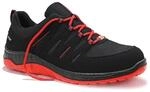 Elten Sicherheitshalbschuh Maddox Black-Red Low Esd S3 Gr. 43