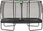 EXIT Allure Premium Trampolin 214 cm x 366 cm Schwarz