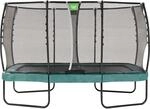EXIT Allure Premium Trampolin 214 cm x 366 cm Gr&uuml;n