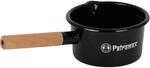 Petromax Emaille Stieltopf Schwarz 1,