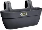 Elho Blumenkasten Vibia Campana L 46 cm x 24 cm x 26 cm Anthrazit