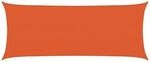 vidaXL Sonnensegel 160 g/m&sup2; Orange 2x4,5 m HDPE 311670