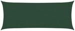 vidaXL Sonnensegel 160 g/m&sup2; Dunkelgr&uuml;n 2x5 m HDPE 311451