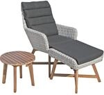 Lounger-Set Calvia Grau FSC&reg;
