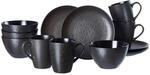 Ritzenhoff & Breker Kitwe Fr&uuml;hst&uuml;cks-Set 12-teilig Schwarz