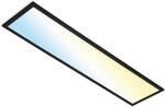 Brilo LED-Deckenleuchte Piatto S B-Smart Panel Dimmbar Schwarz 28 W
