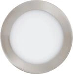 Eglo LED-Einbauleuchte Zigbee Fueva-Z Rund Wei&szlig; Nickel 10,5 W