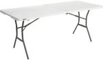 Lifetime Klapptisch Rechteckig Wei&szlig; 183 cm x 76 cm