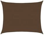 vidaXL Sonnensegel 160 g/m&sup2; Braun 6x8 m HDPE 311800